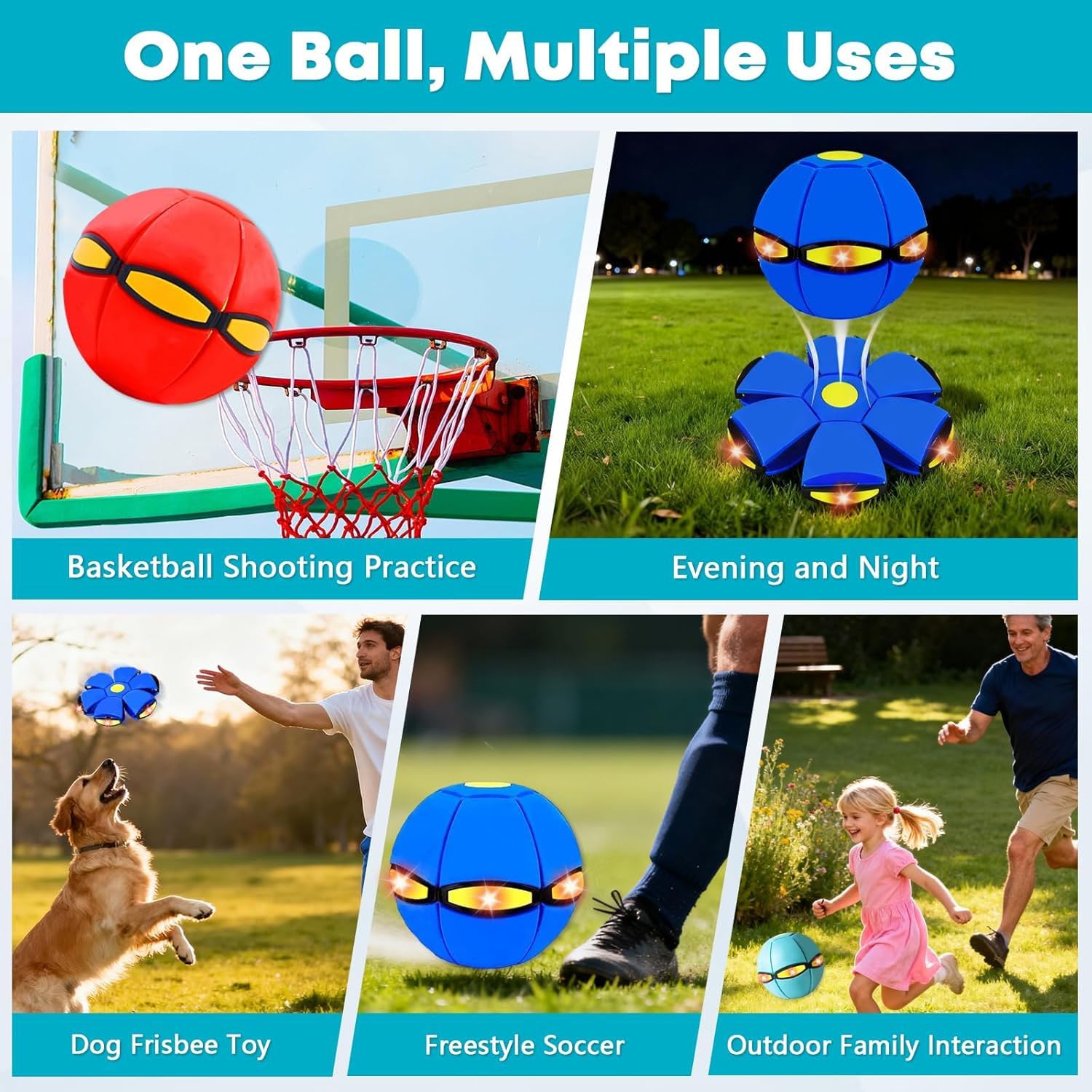 Gyfimdo bola magica apta para interiores y exteriores
