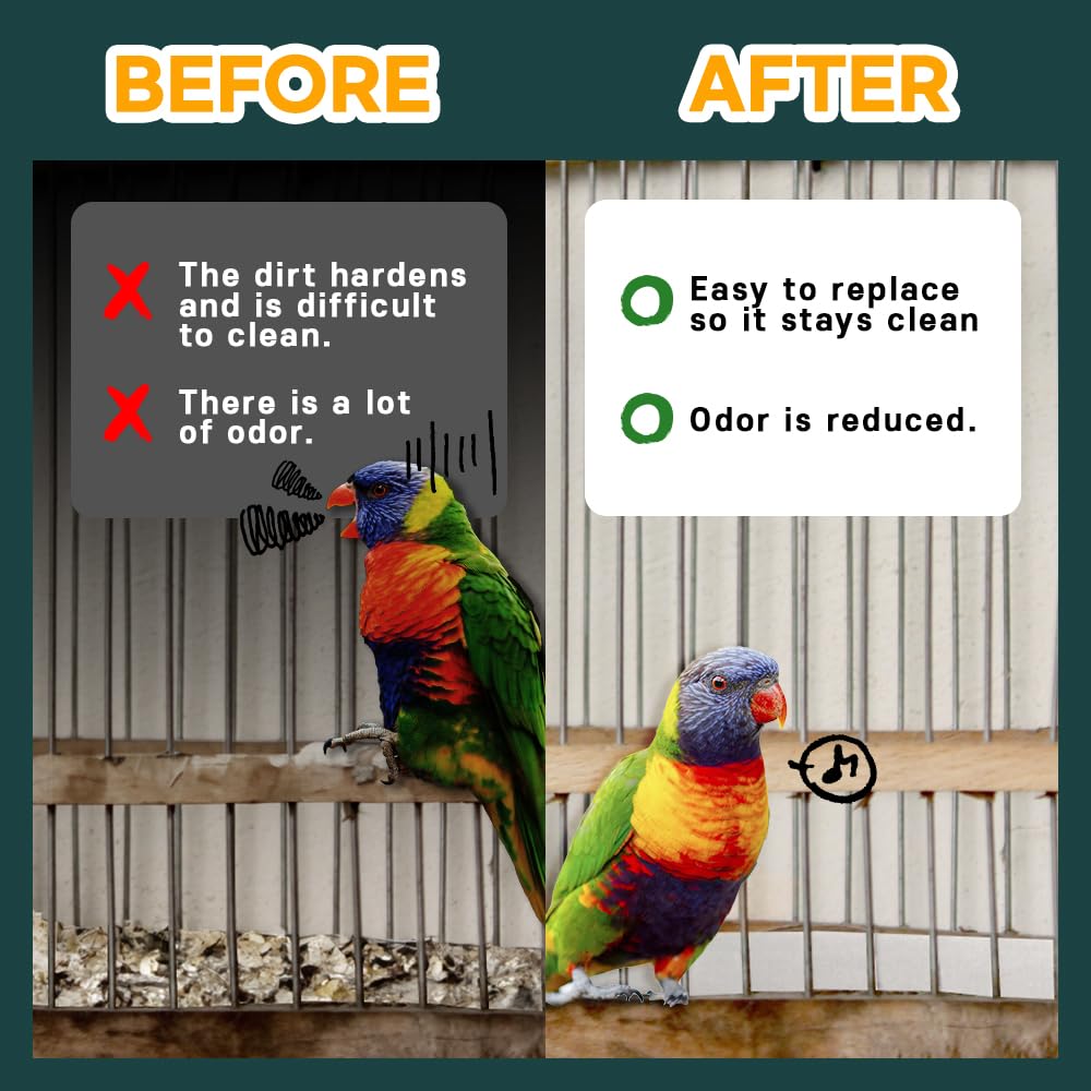 HA SHI recubrimiento resistente al desgarro para jaula de aves