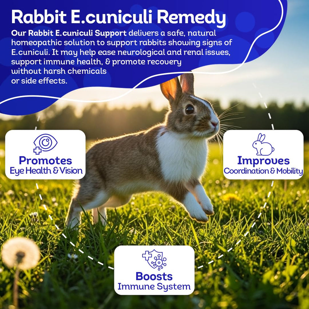 HealthyAnimals4Ever HA4E envase cómodo para uso diario en la rutina del conejo