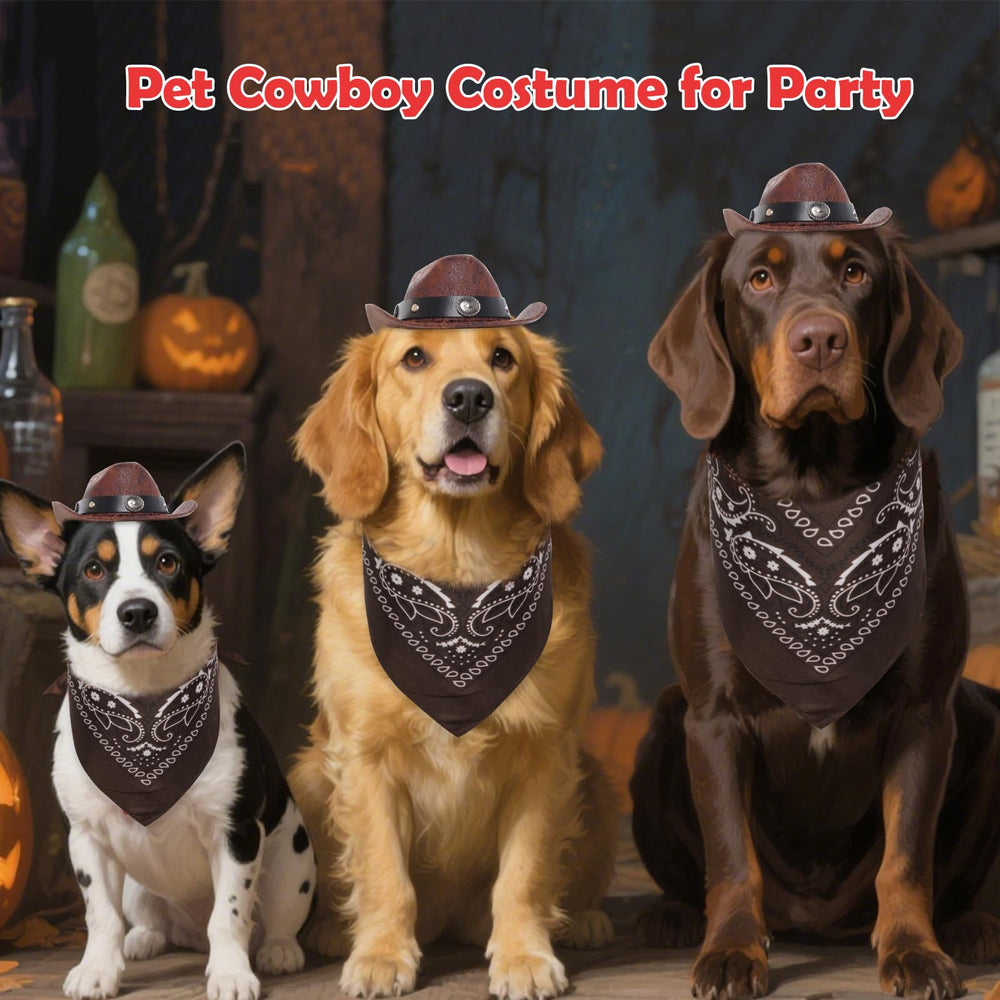 Conjunto vaquero Haakong para mascota, conjunto completo y llamativo