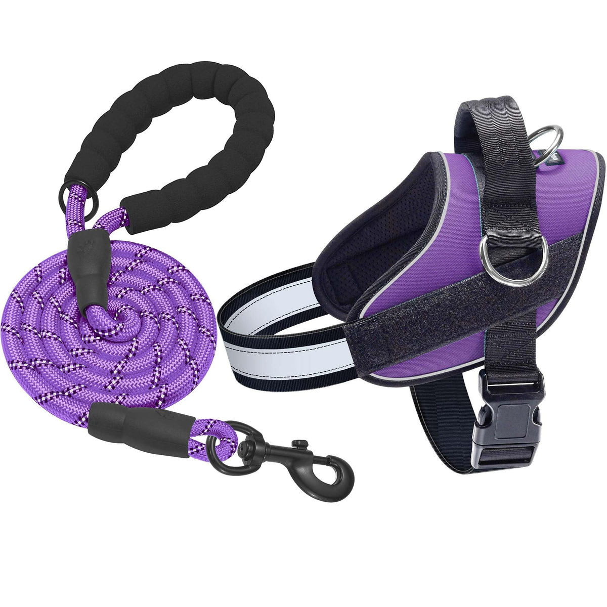 Arnés Haapaw duradero de nylon con refuerzo para paseos prolongados y mayor durabilidad.