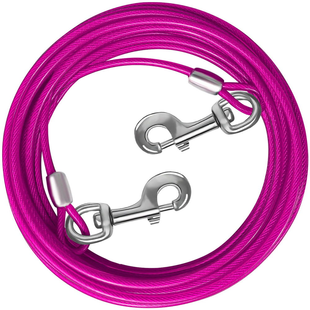 HaiYUAN cable para perros grandes al aire libre ofrece mayor libertad de movimiento.