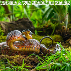 Halatool musgo sphagnum, fácil de usar para nidificación y confort de tus reptiles.