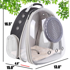 Halinfer Domo hemisférico para ventilación y libertad de mirada de tu mascota.