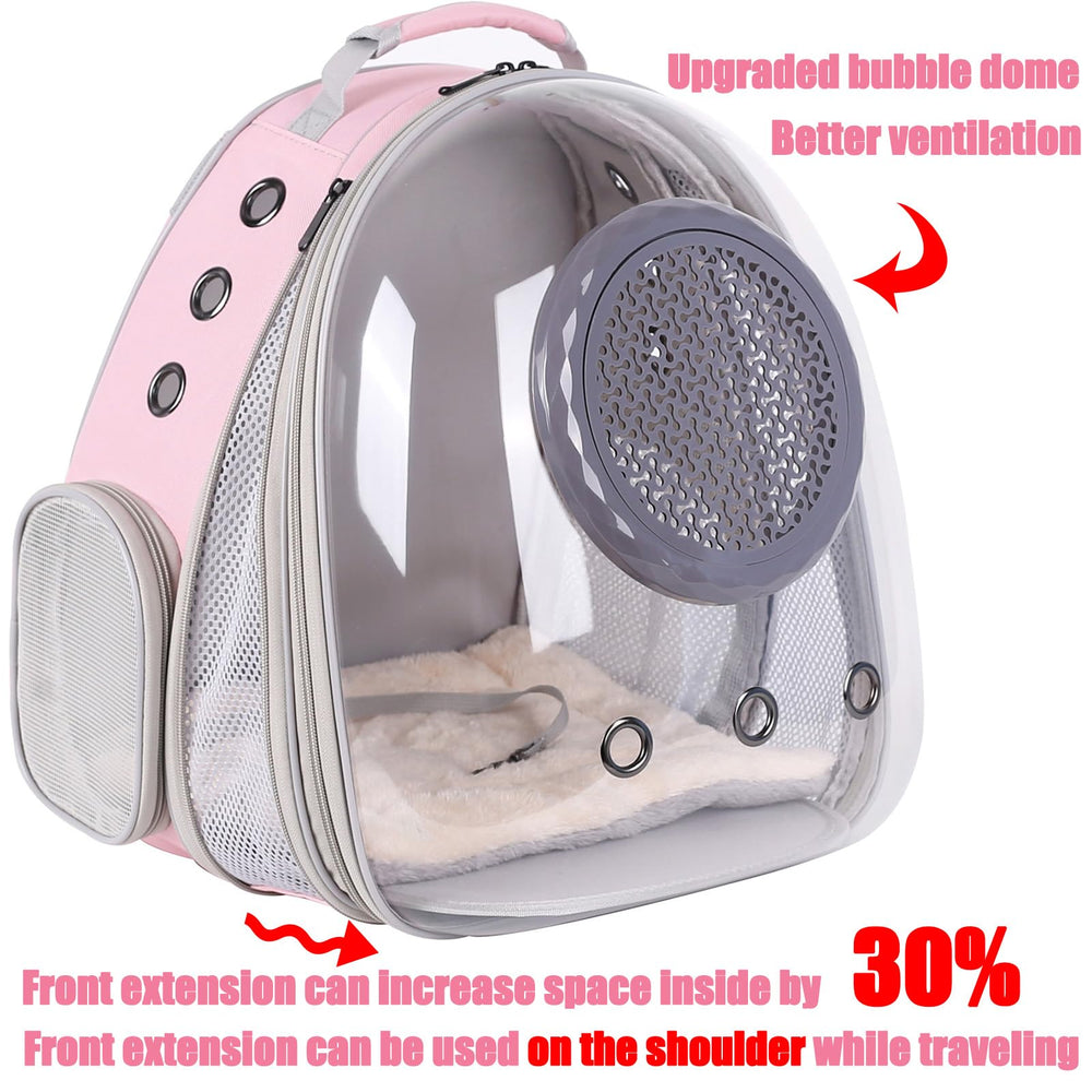 Mochila halinfer con dimensiones para mascotas de hasta 9 kg