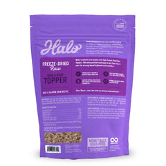 Halo accesorio textura liofilizada: conserva sabor y nutrientes para cada porción.