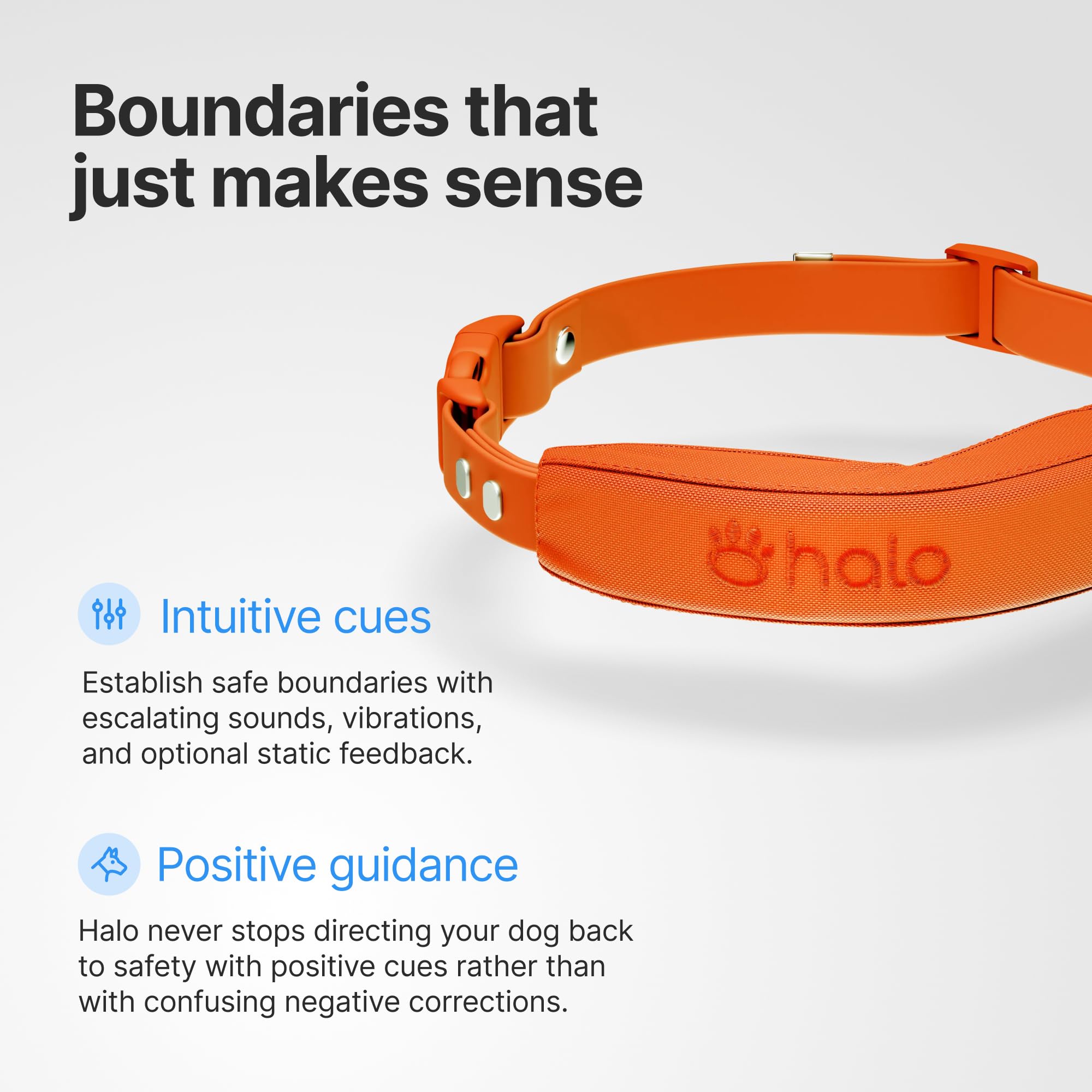 Halo Collar 5: diseño ajustable para todos los tamaños de perro