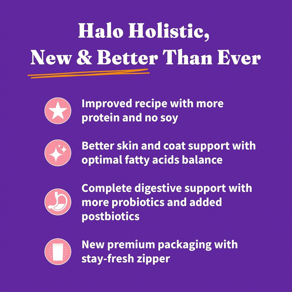 Envase responsable de Halo Holistic preservando frescura