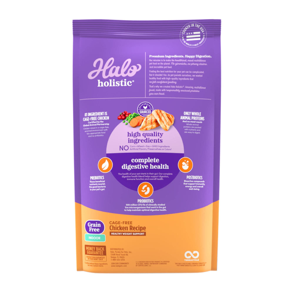 Halo Holistic sin-granos, opción natural para gatos.