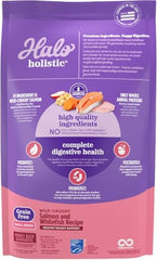 Halo Holistic, croquetas pequeñas, tamaño adecuado para razas pequeñas y mayor perfil proteico.