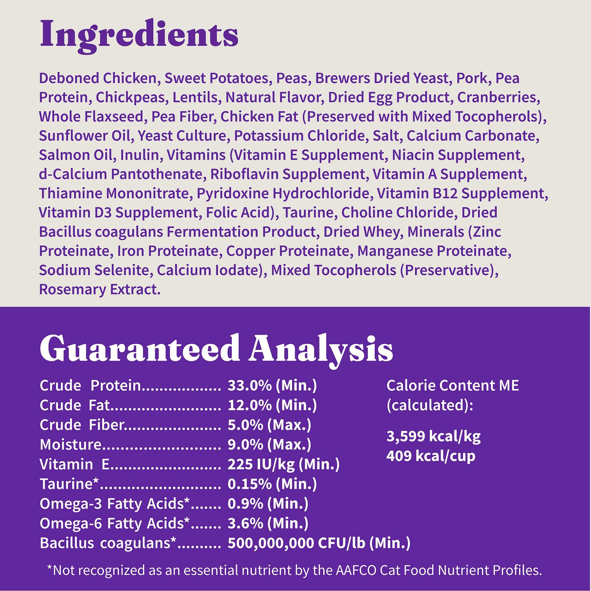 Halo Holistic empaque de 10 lb, práctico para alimentar a tu gato adulto.