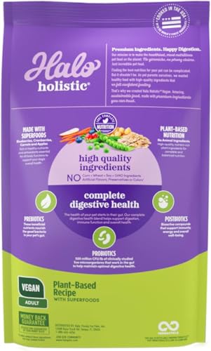 Halo Holístico con superalimentos y arándanos, aporte antioxidante para la salud.