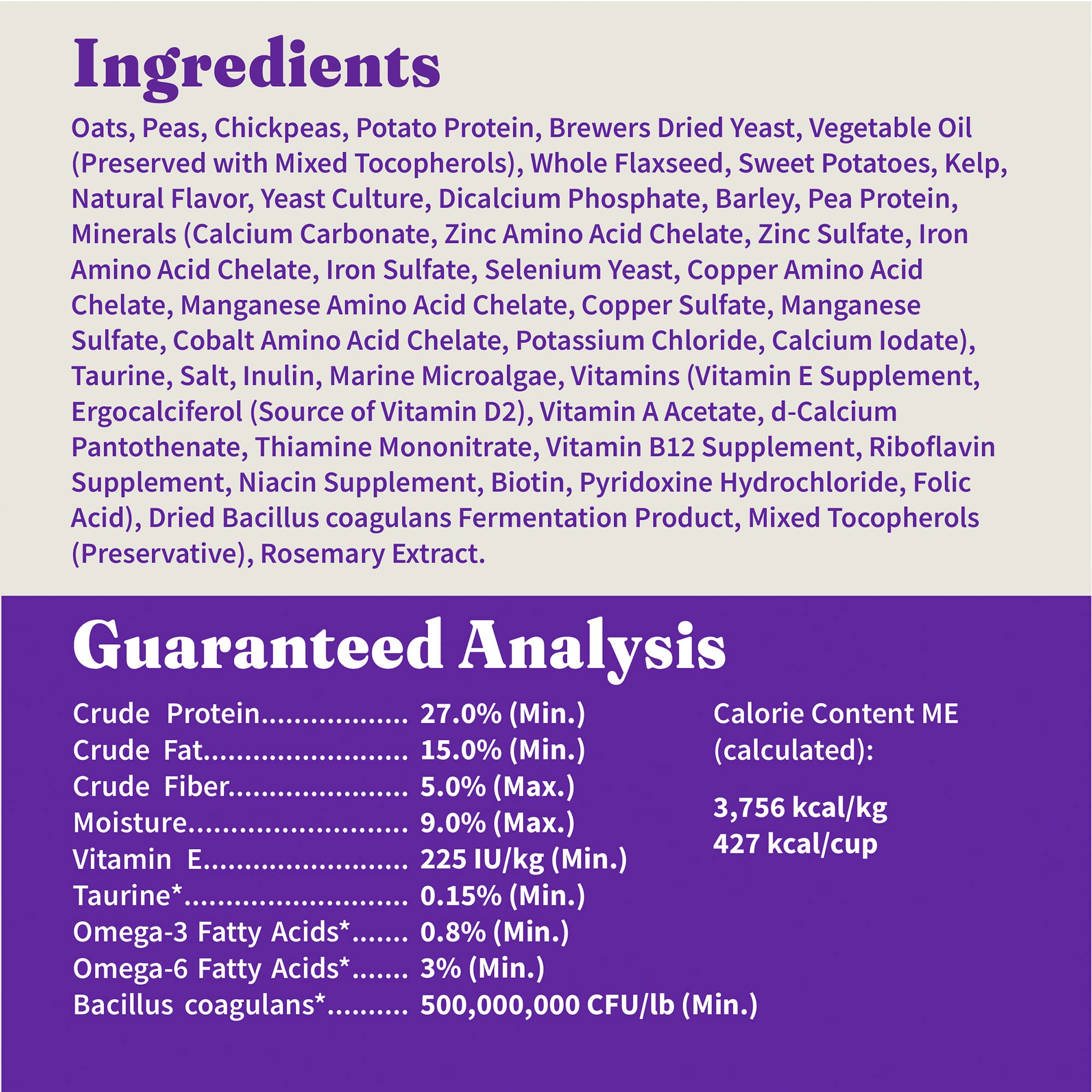 Halo Holístico Vegano para perros, envase reciclable y almacenamiento fácil.