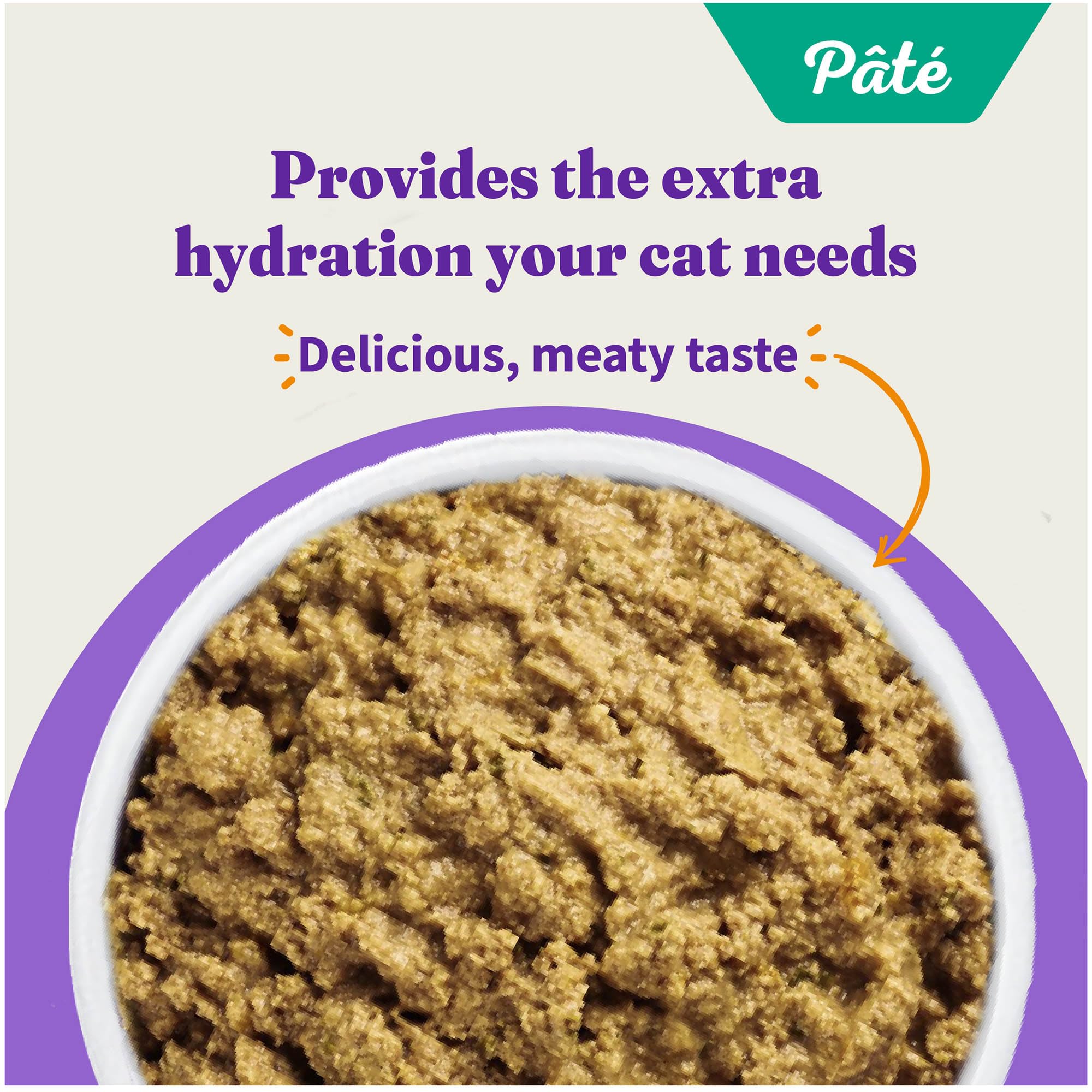 Ingredientes de Halo sin maíz, trigo ni soja para gatos sanos.