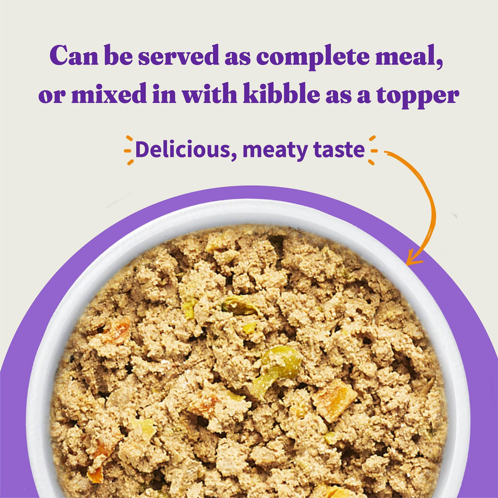Halo mezcla con kibble para aportar humedad y sabor.