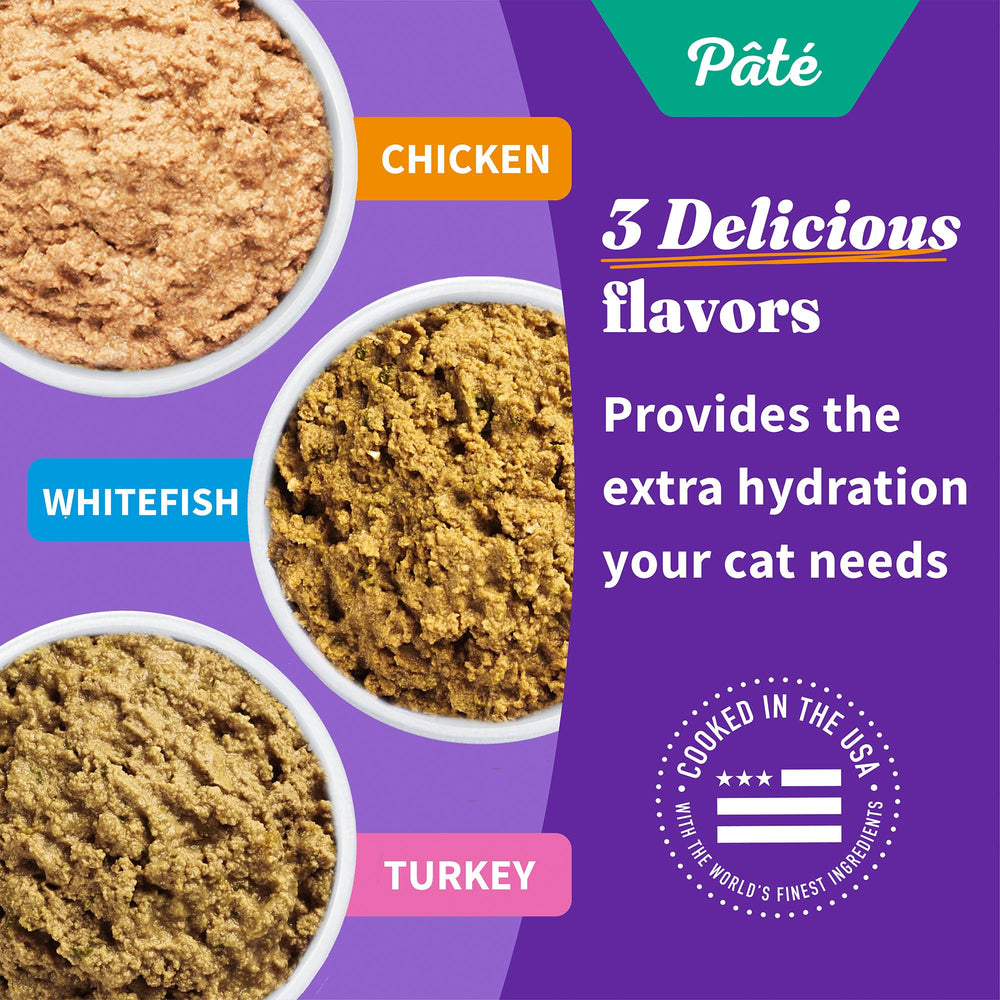 Halo pack variedad 12 latas, conveniencia para alimentar a tu gato