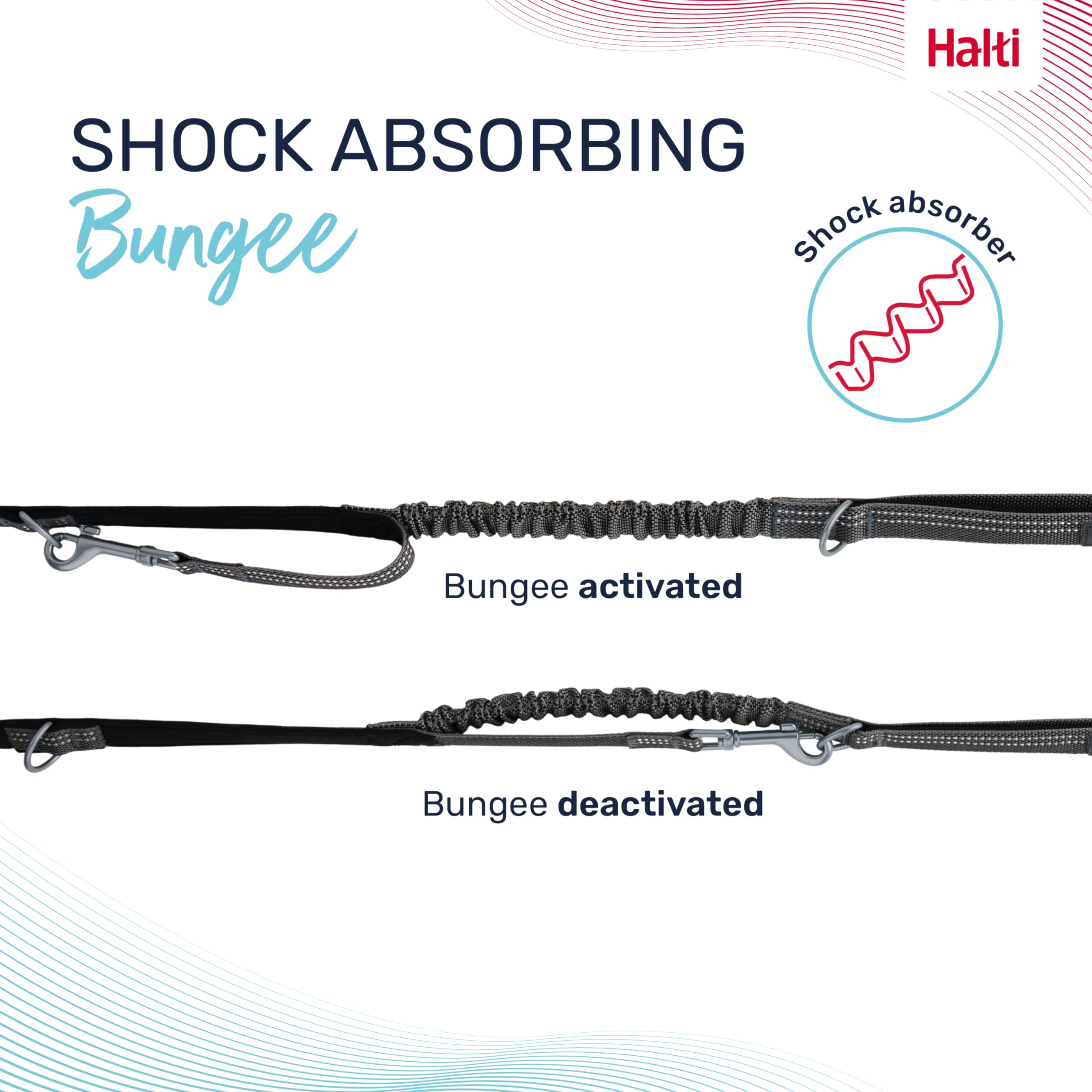 Halti Anatomy: control en ambos extremos para mayor versatilidad durante paseos.
