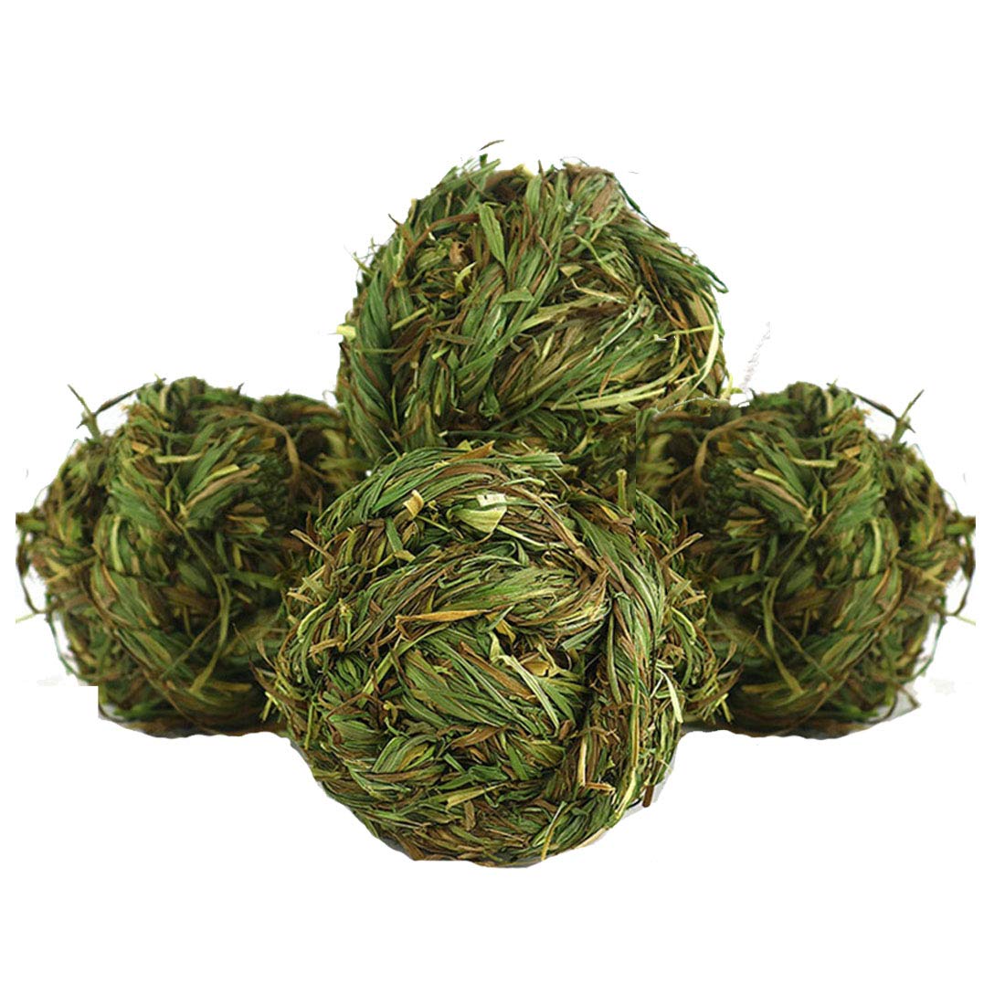 Hamiledyi bola de heno Timothy para conejos: juguete natural, promueve juego y exploración.