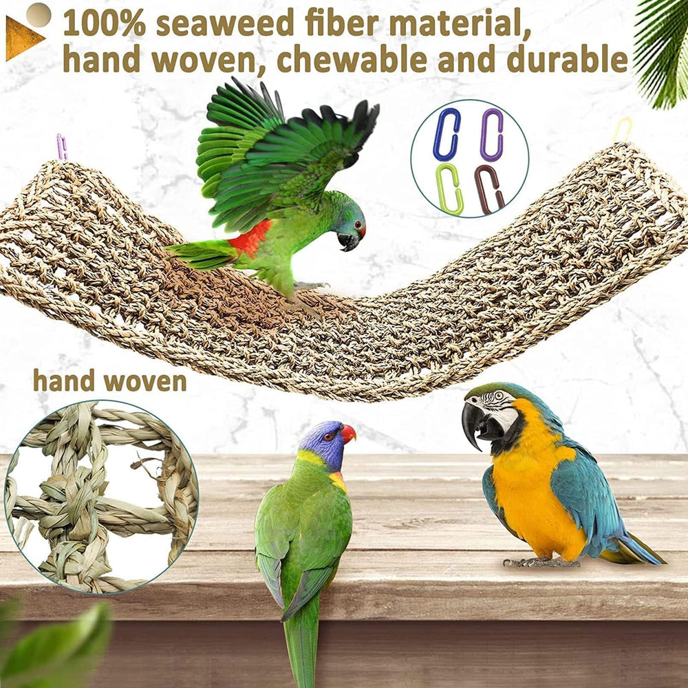 Hamiledyi columpio-seagrass-aves: entretenimiento suave que estimula el movimiento y la curiosidad.