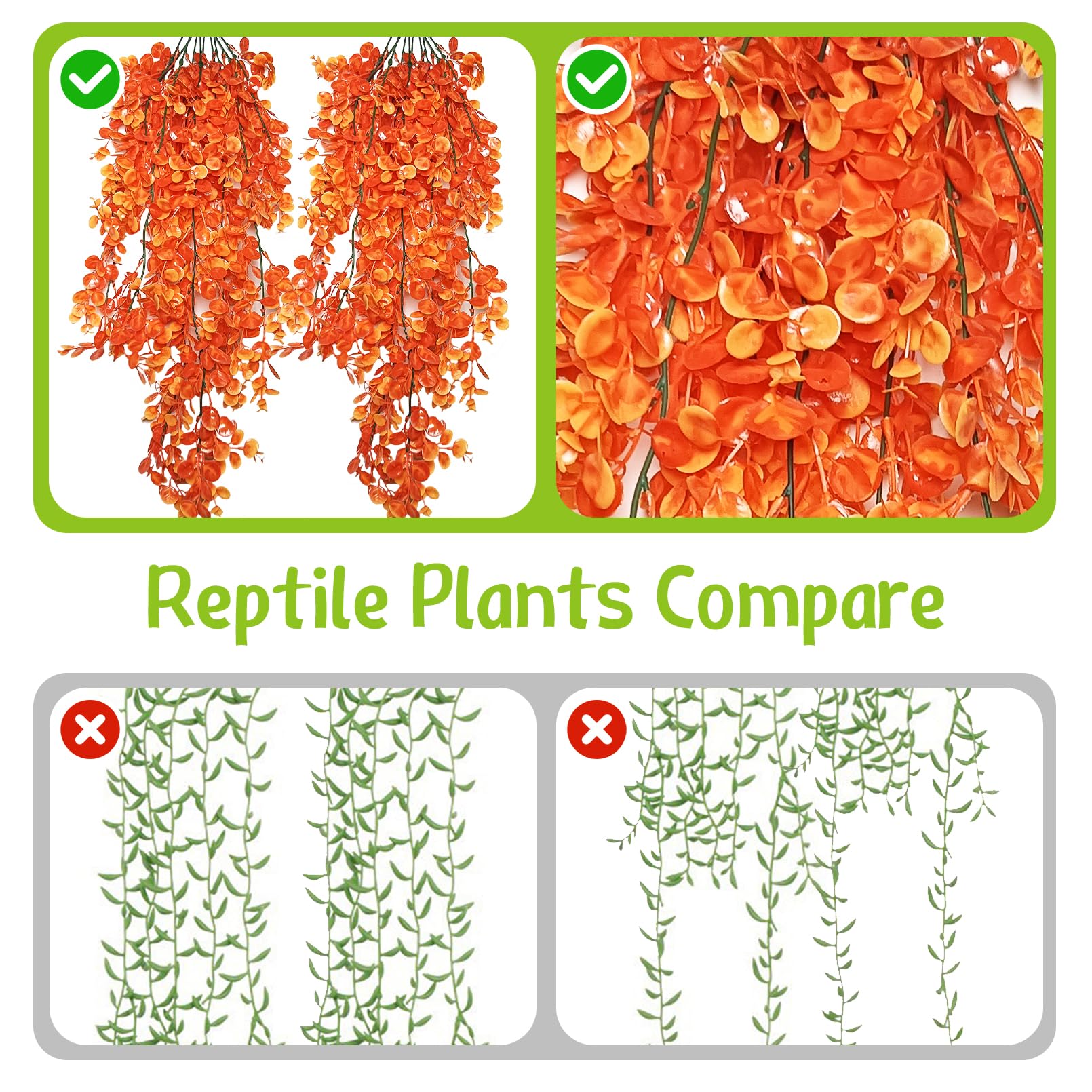 Hamiledyi decoracion de reptil segura y divertida para observar interacción.