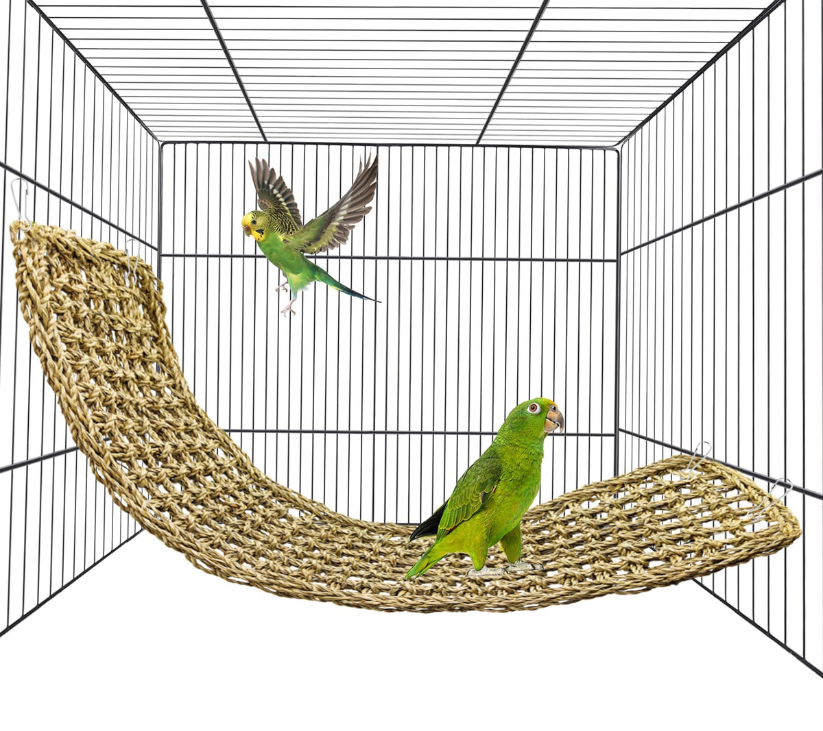Hamiledyi mat-seagrass-aves: descanso cómodo y superficie segura para trepar.