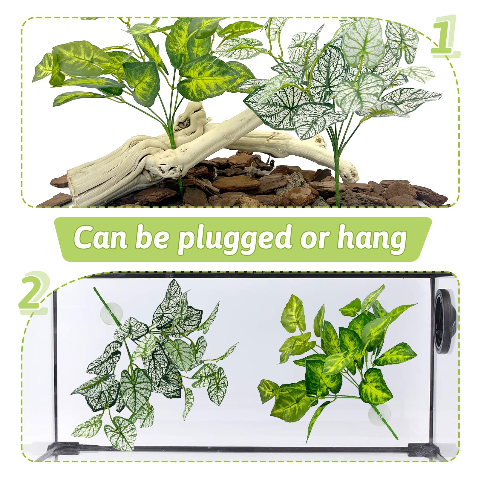 Hamiledyi plantas artificiales con aspecto natural y bajo mantenimiento.