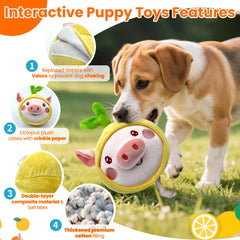 Hanarook peluche resistente, tela gruesa suave para dientes de perros