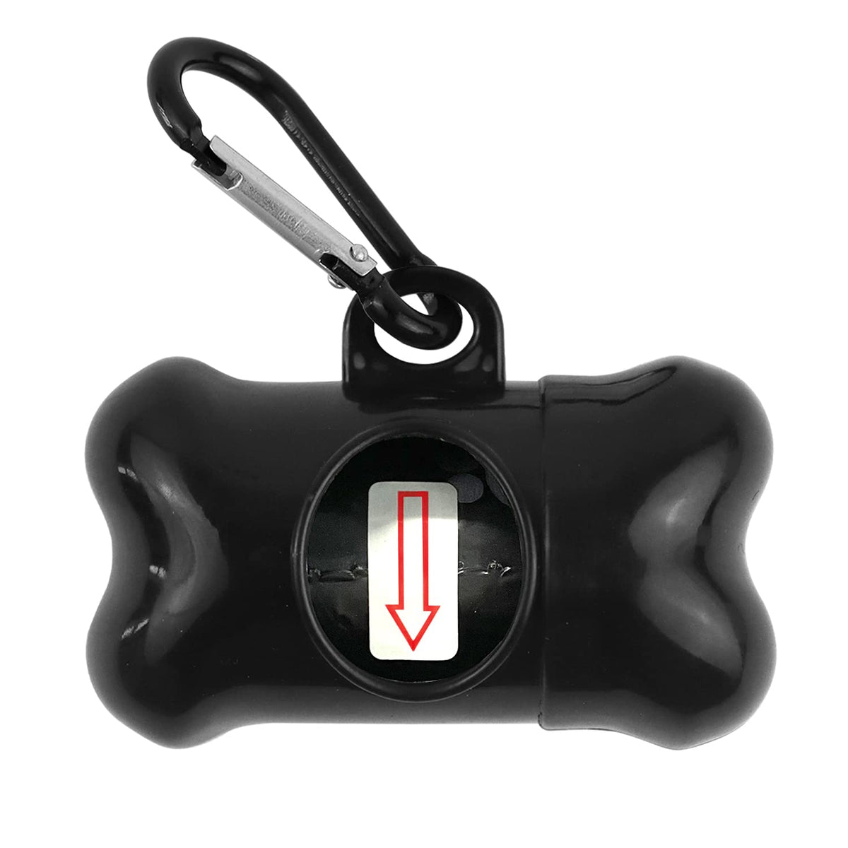 HaoDeng dispensador con mosquetón para correa, práctico en paseos.