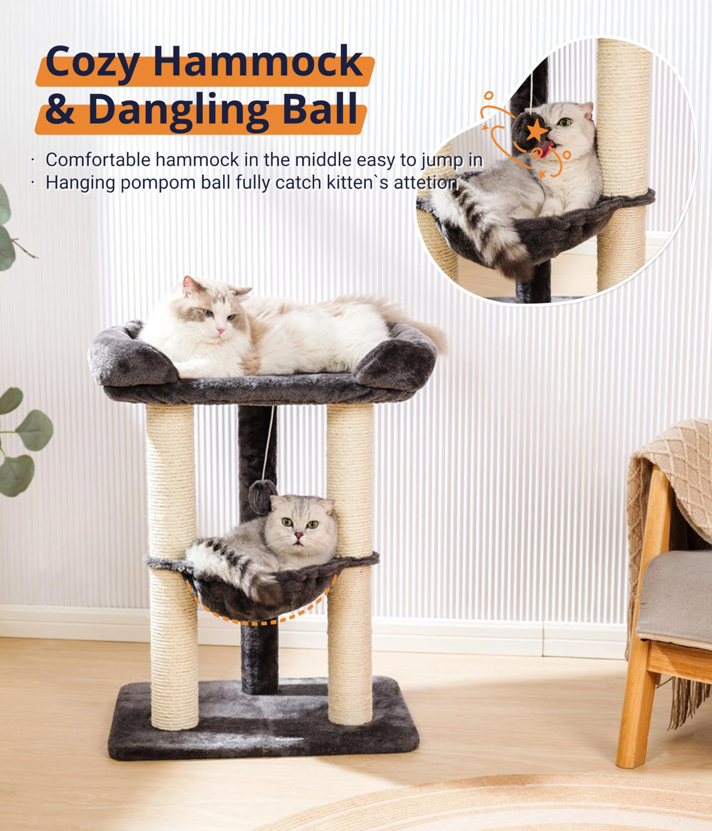 Happi N Pets teaser-pom-pom estímulo de juego interactivo