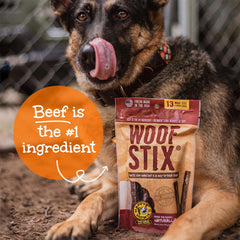 Happy Howie's Woof Stix, ideal para perros de todas las edades y tamaños.