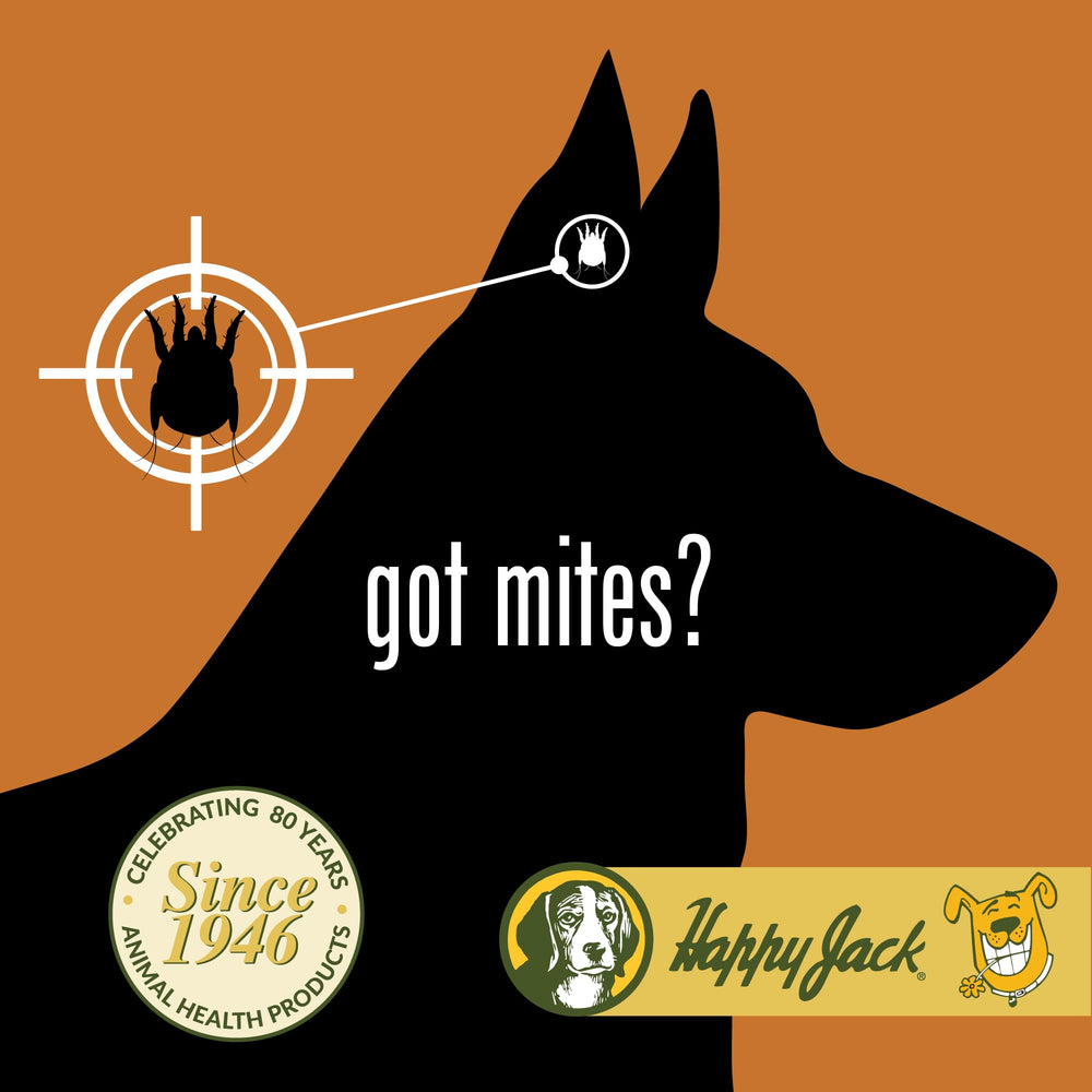 Auricular para gatos con Happy Jack Mitex para higiene.