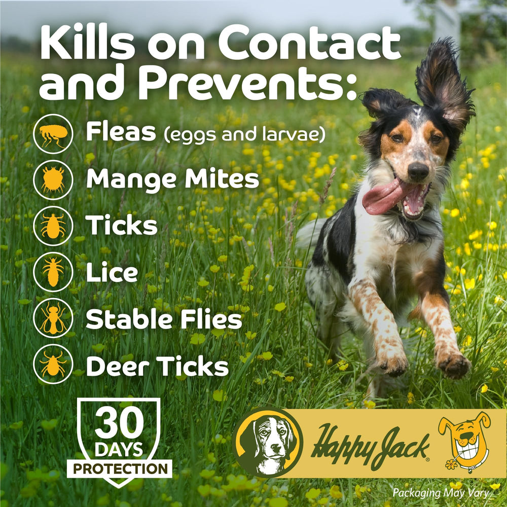 Happy Jack Kennel Dip spray jardin casa facilita la aplicación exterior