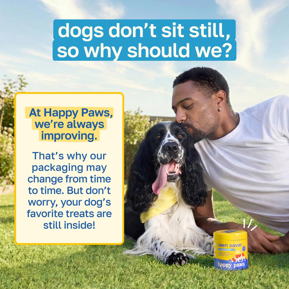 Happy Paws Lawn Saver: cuidado del prado y césped más sano.