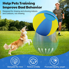 Happypaw Pelota Pastoreo con cubierta de doble costura para mayor durabilidad.