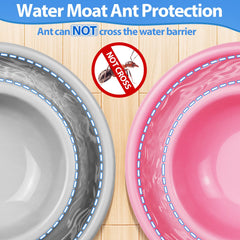 Harhana Ant Away – foso de agua para hormigas, tazón de comida en exterior