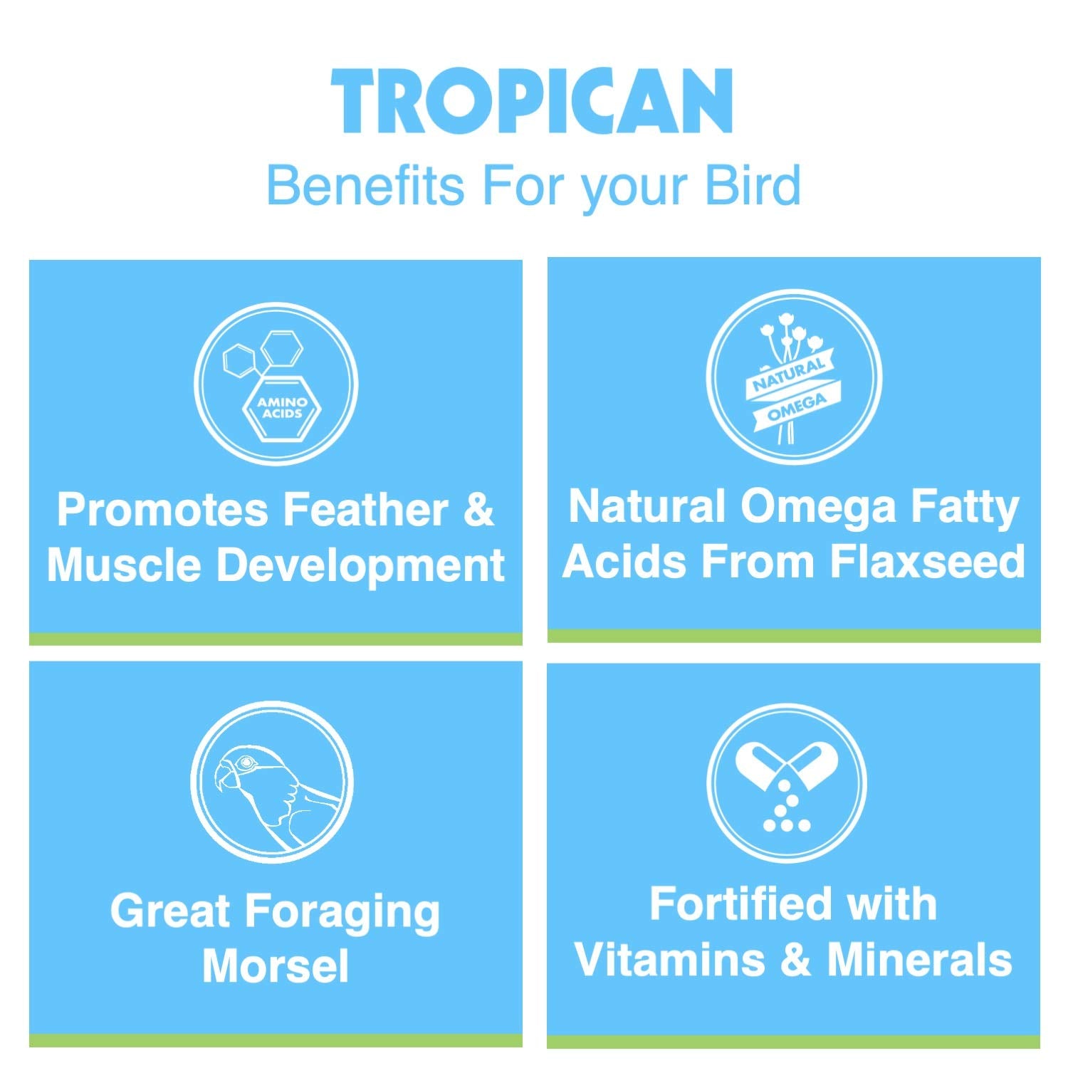 HARI Tropican envase de 20 libras para mayor duración