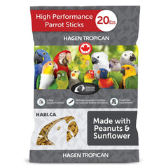 HARI Tropican palitos de alimento para aves con vitaminas para energía diaria