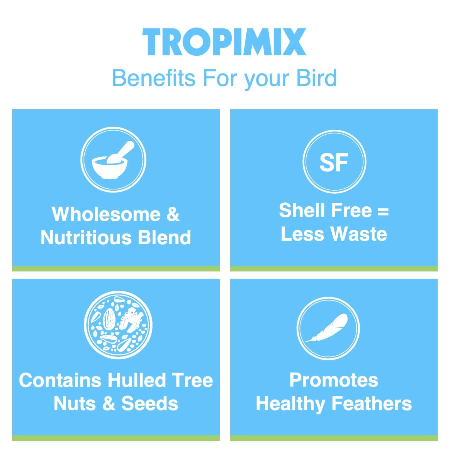 Hari Hagen Tropimix: estimula el forraje al ocultar alimento en varios lugares.