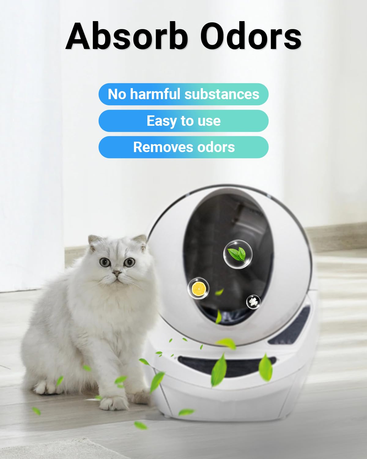 Harich CurLife para Litter Robot 4, integración sencilla y control de aromas.