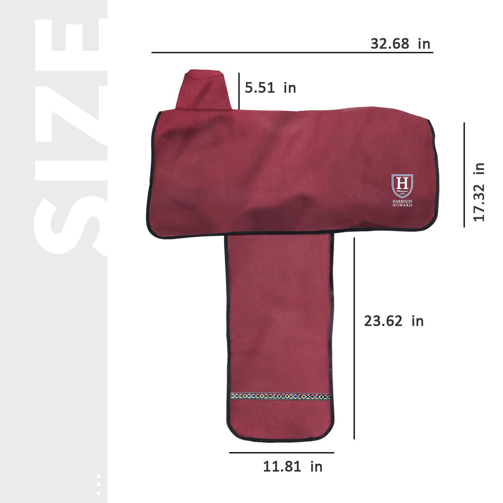 Detalles trenzados Harrison Howard añaden estilo sin sacrificar protección.
