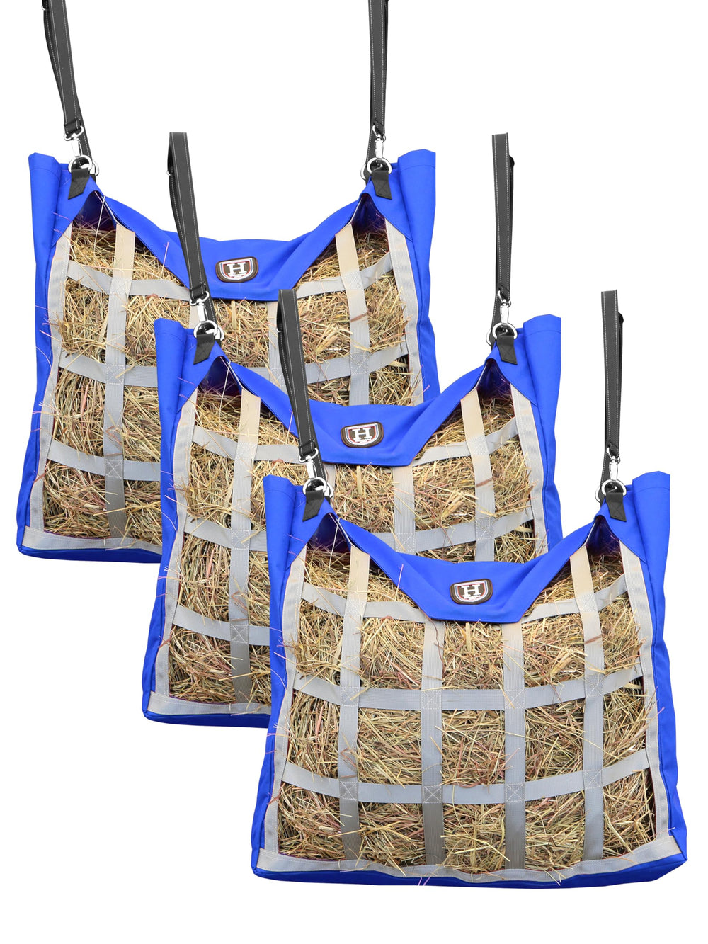 Bolsa Harrison Howard con apertura doble para acceso controlado al heno.