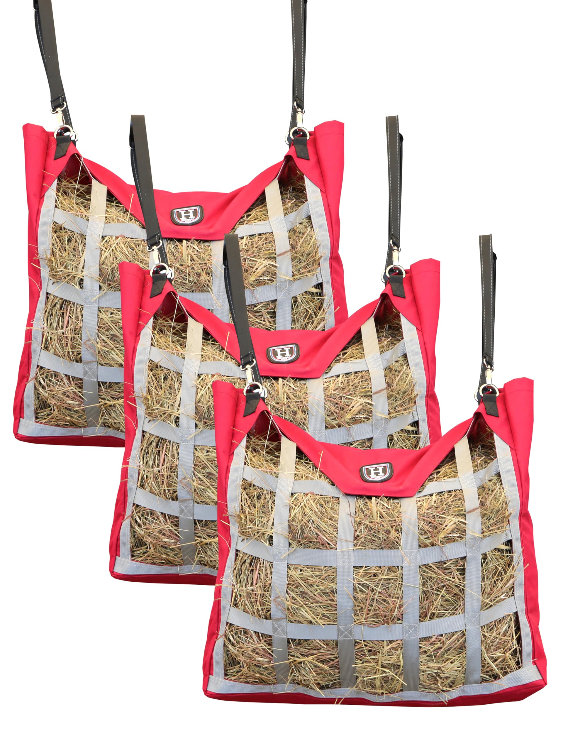 Bolsa Harrison Howard con rejilla frontal de alimentacion lenta para caballos