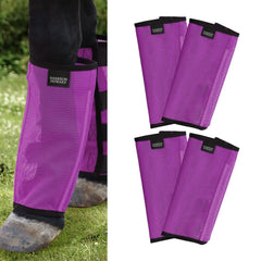 Harrison Howard botas antimosquitos con malla ventilada para caballos, comodidad duradera