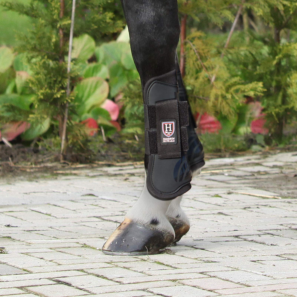 Botas Harrison Howard protección lateral de tendones para cabalgar con confianza