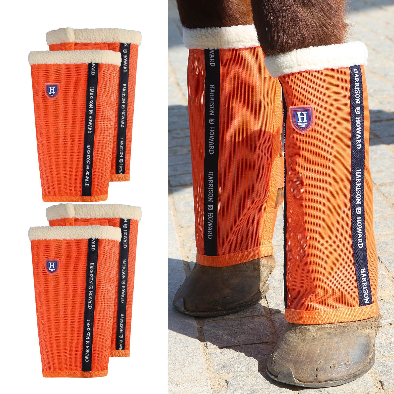 Protección UV y resistencia al desgarro para caballos activos.