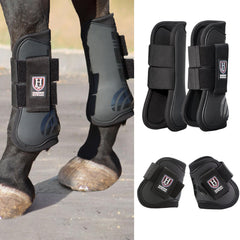 Botas Harrison Howard Tendón con frente abierta para protección durante salto y paseos