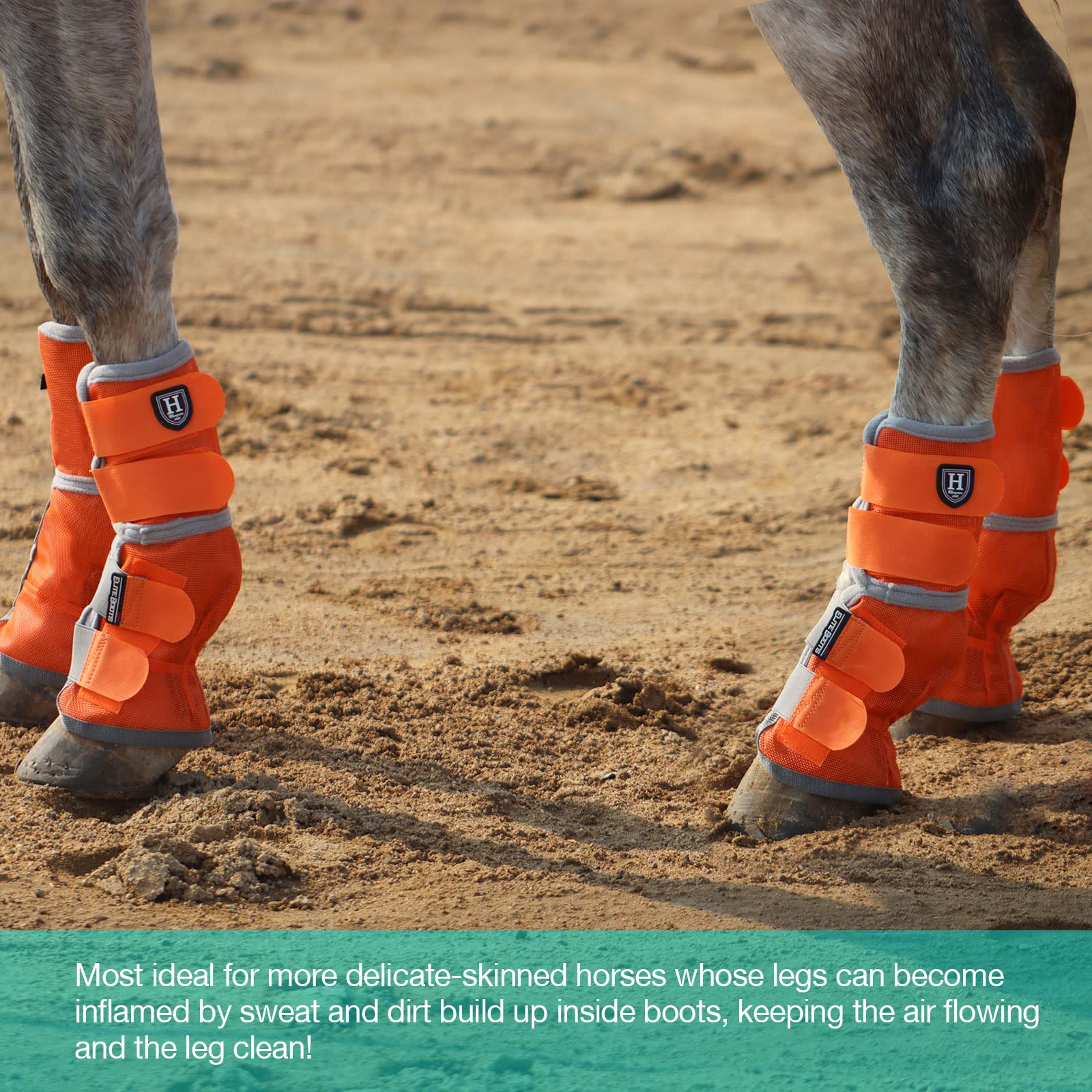 Botas Harrison Howard naranja, opción de color vibrante para estilo y visibilidad.