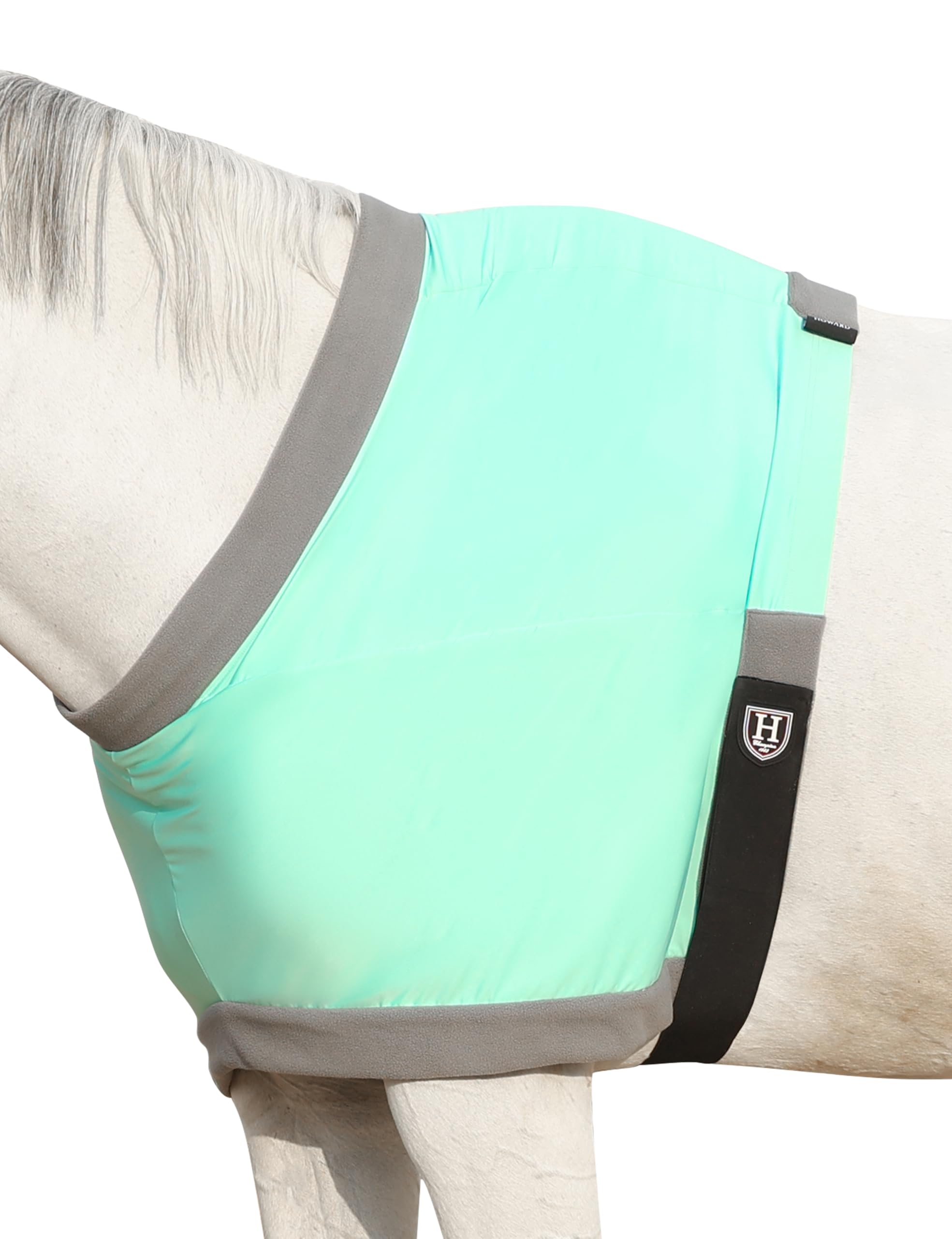 Protector de hombro Harrison Howard con forro fleece suave para evitar rozaduras.