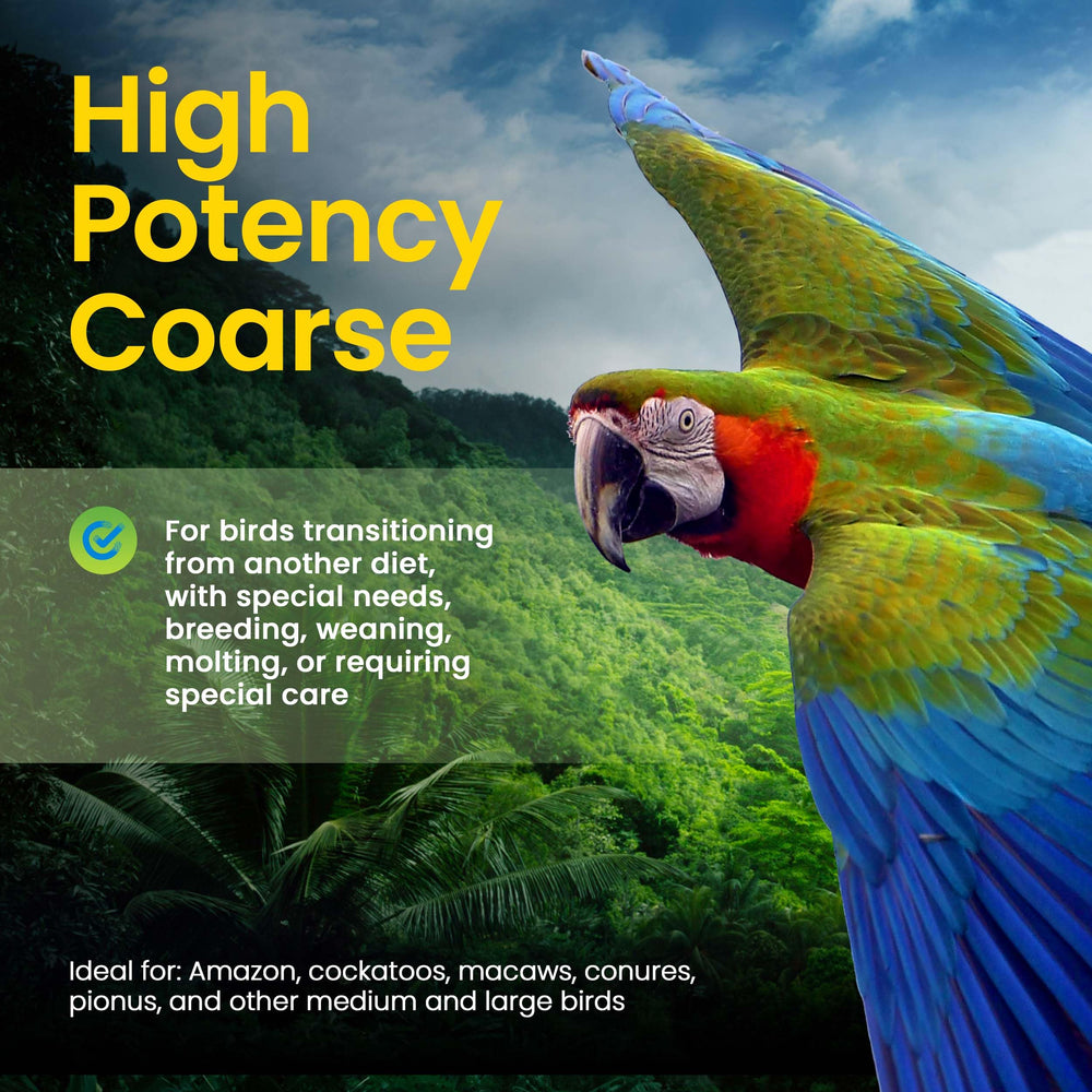 Alimento para aves todo el año de Harrison's, dieta estable