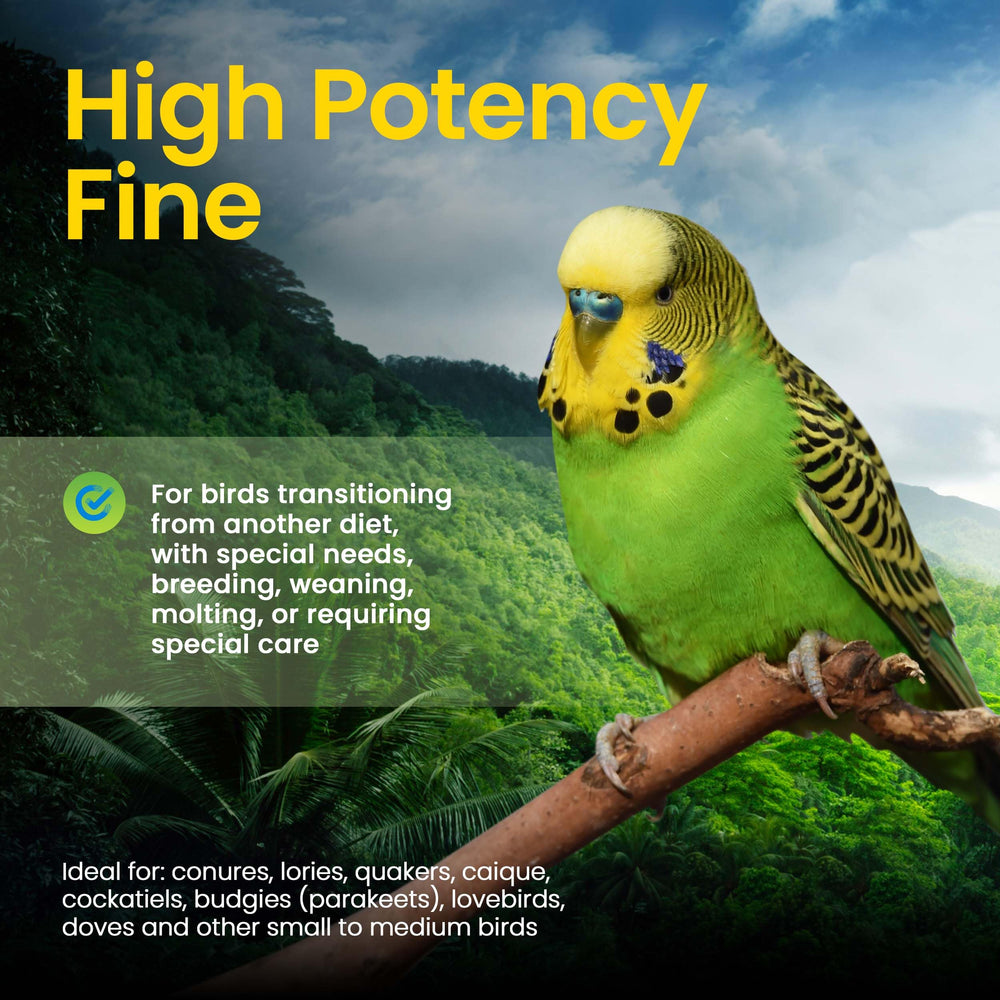 Harrison's Bird Foods: etiqueta de certificación orgánica para confianza en ingredientes.